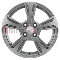 Khomen Wheels KHW1502 (Solano) Gray 6x15/4x100 ET45 D54.1