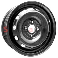 Тольяттинский завод стальных колес (ТЗСК) Renault logan Черный 5.5x14/4x100 ET43 D60.1