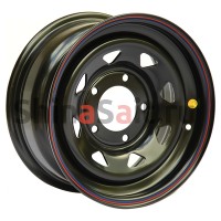 Off-Road Wheels УАЗ Черный 7x16/5x139.7 ET-19 D110