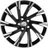 Khomen Wheels KHW1901 (Exeed VX/TXL/LX) Black-FP 7.5x19/5x108 ET36 D65.1