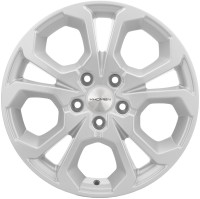 Khomen Wheels KHW1711 (Arkana/Kaptur) F-Silver-FP 6.5x17/5x114.3 ET50 D66.1