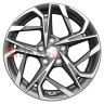 Khomen Wheels KHW1716 (Qashqai) Gray-FP 7x17/5x114.3 ET40 D66.1