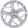 Khomen Wheels KHW1716 (Sonata) Black-FP 7x17/5x114.3 ET48 D67.1