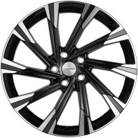 Khomen Wheels KHW1901 (CX-5/CX8) Black-FP 7.5x19/5x114.3 ET45 D67.1
