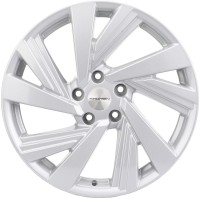 Khomen Wheels KHW1801 (Murano) Black-FP 7.5x18/5x114.3 ET50 D66.1