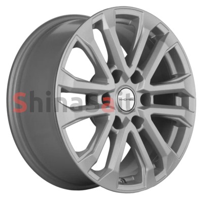 Khomen Wheels KHW1805 (Pajero) F-Silver 7.5x18/6x139.7 ET46 D67.1